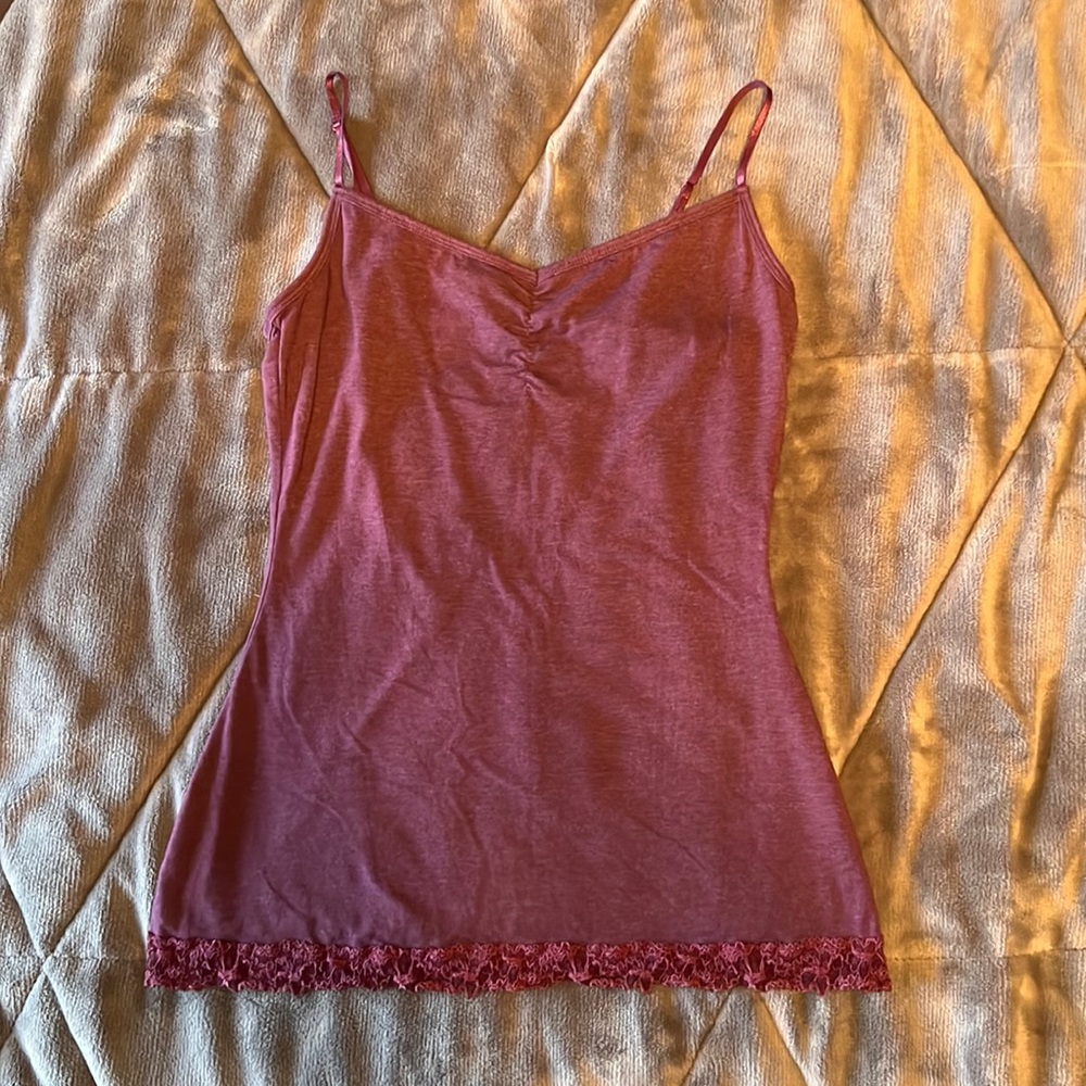 Large Maurice’s Purple Cami Tank Top